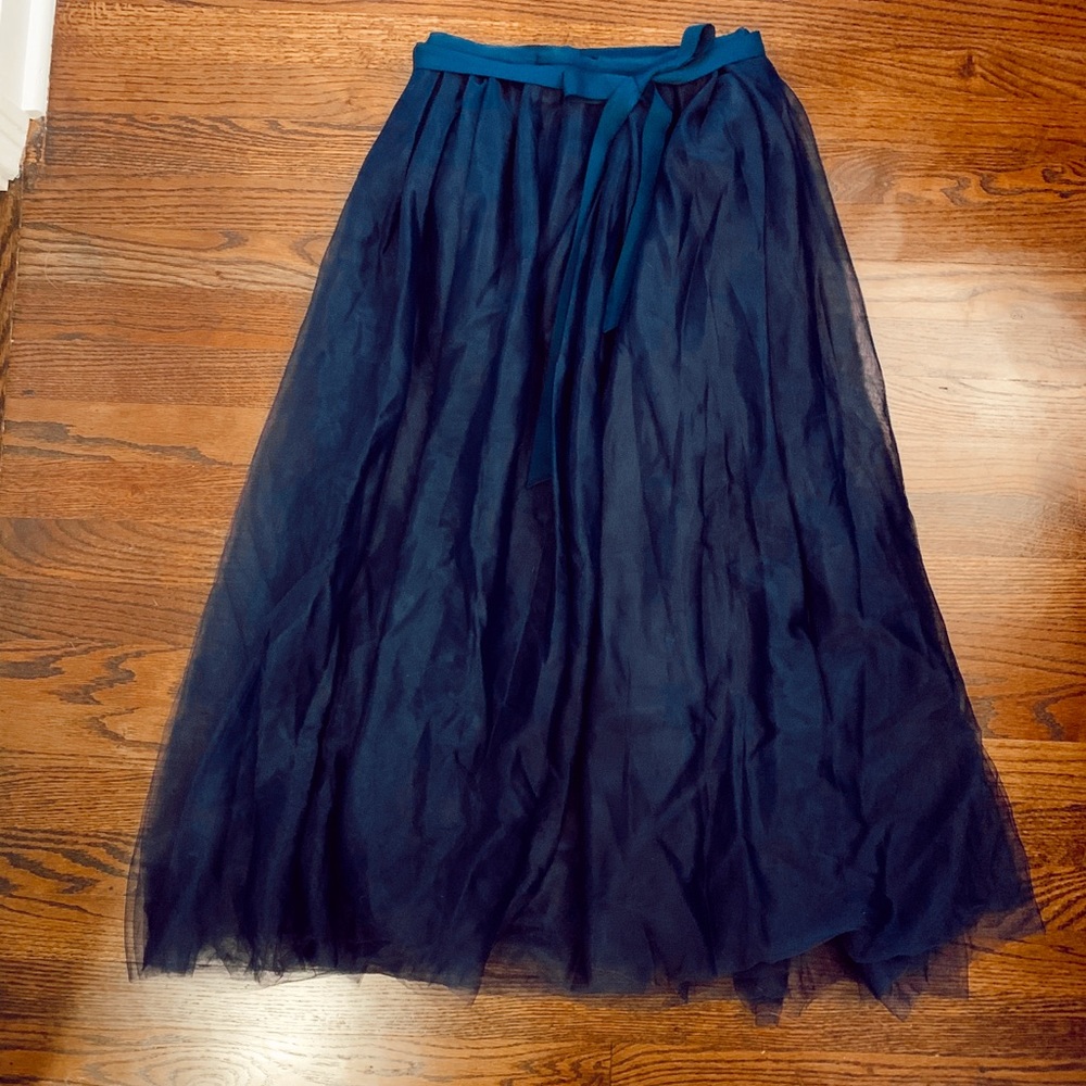 Jcrew full tulle skirt